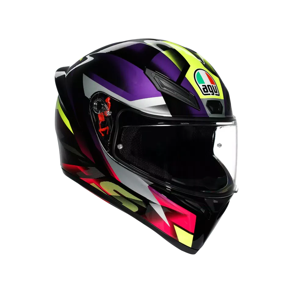 AGV K1 S Fastlap Black/Purple/Pink Helmet