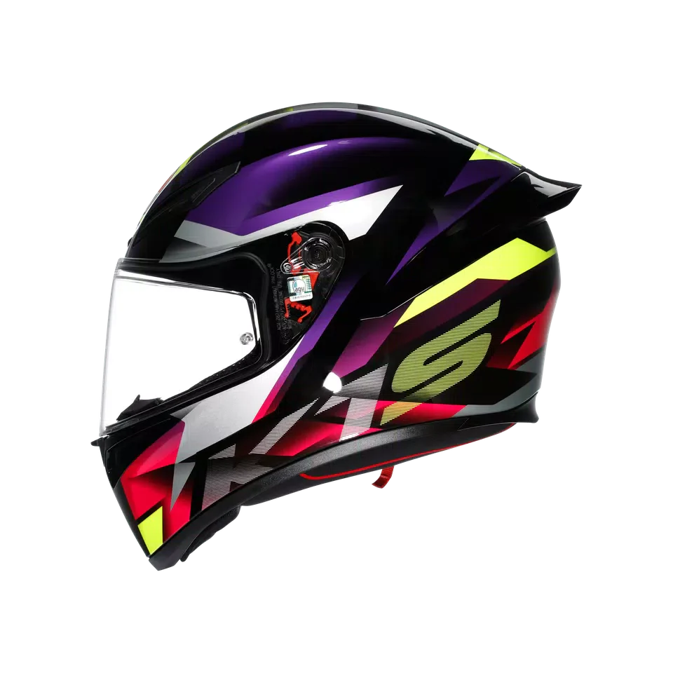 AGV K1 S Fastlap Black/Purple/Pink Helmet