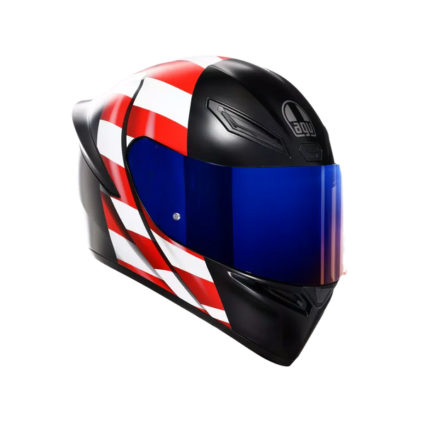 AGV K1 S US Flag Matt Black/Red/Blue Helmet