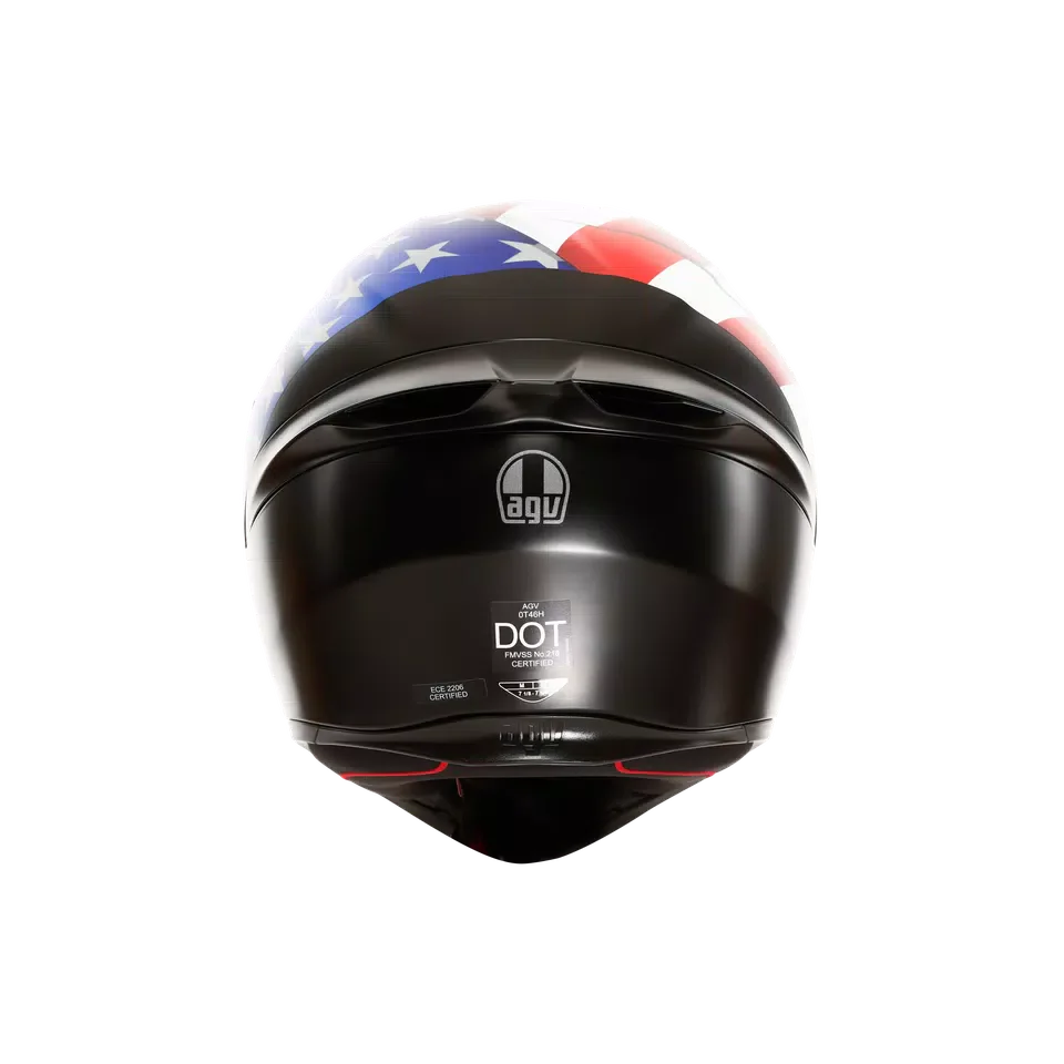 AGV K1 S US Flag Matt Black/Red/Blue Helmet