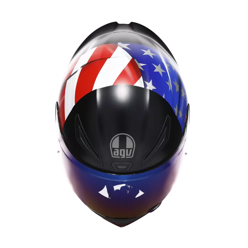AGV K1 S US Flag Matt Black/Red/Blue Helmet
