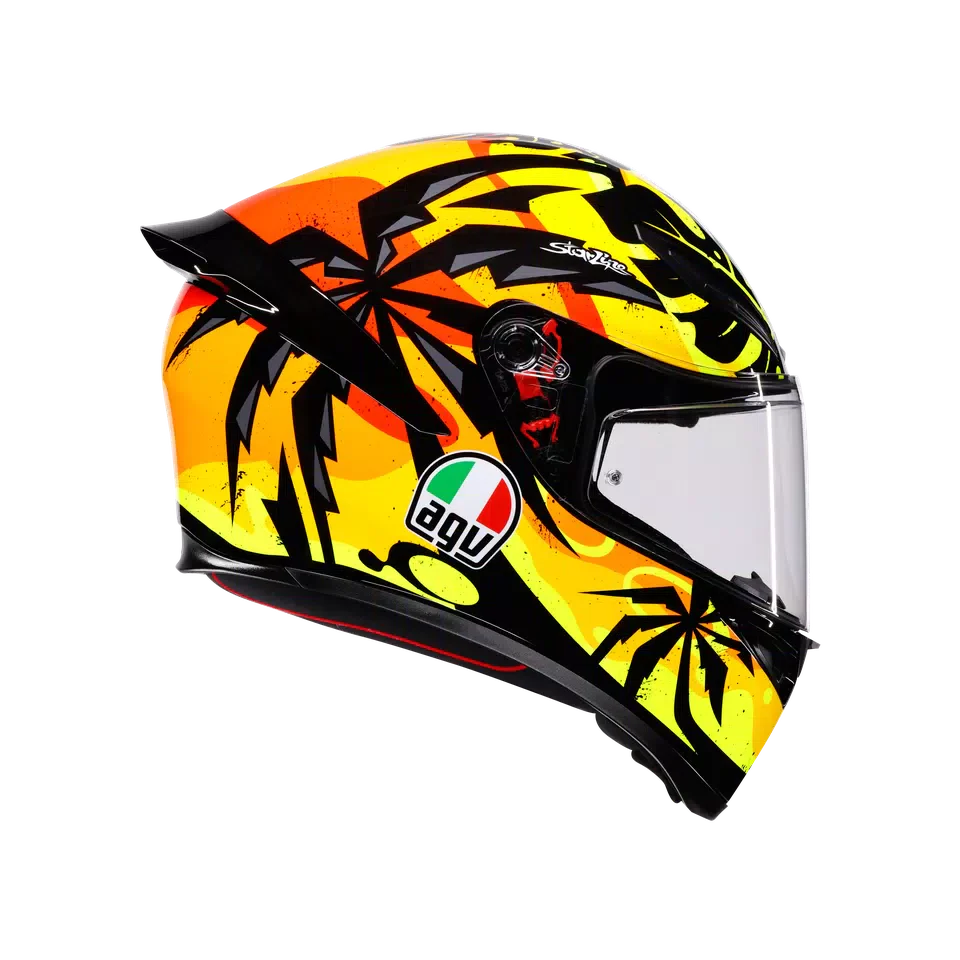AGV K1 S Tropicrush Black/Orange Helmet