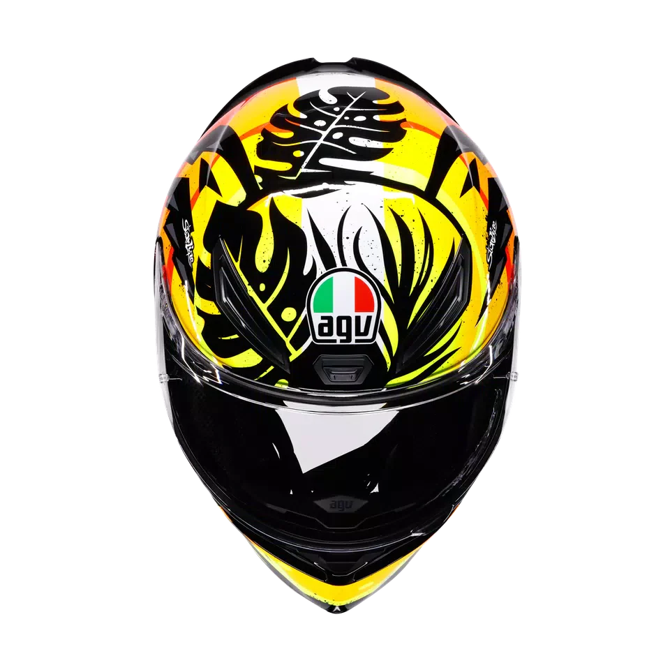 AGV K1 S Tropicrush Black/Orange Helmet