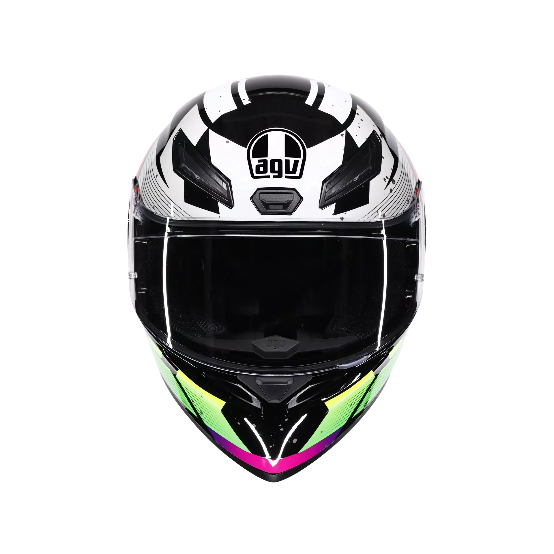 AGV K1 S Punkpulse Black/Purple/Lime Helmet