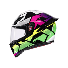 AGV K1 S Punkpulse Black/Purple/Lime Helmet