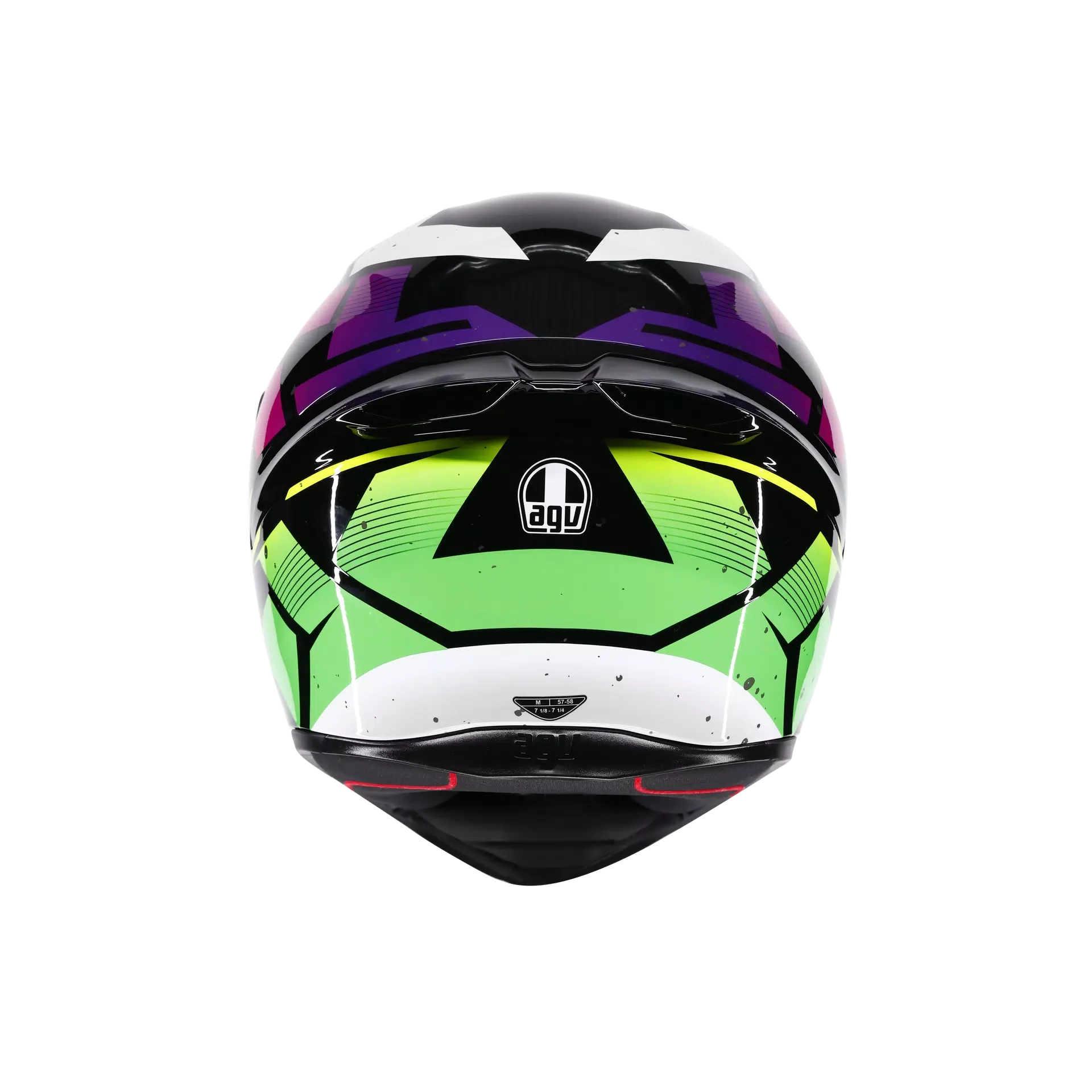 AGV K1 S Punkpulse Black/Purple/Lime Helmet