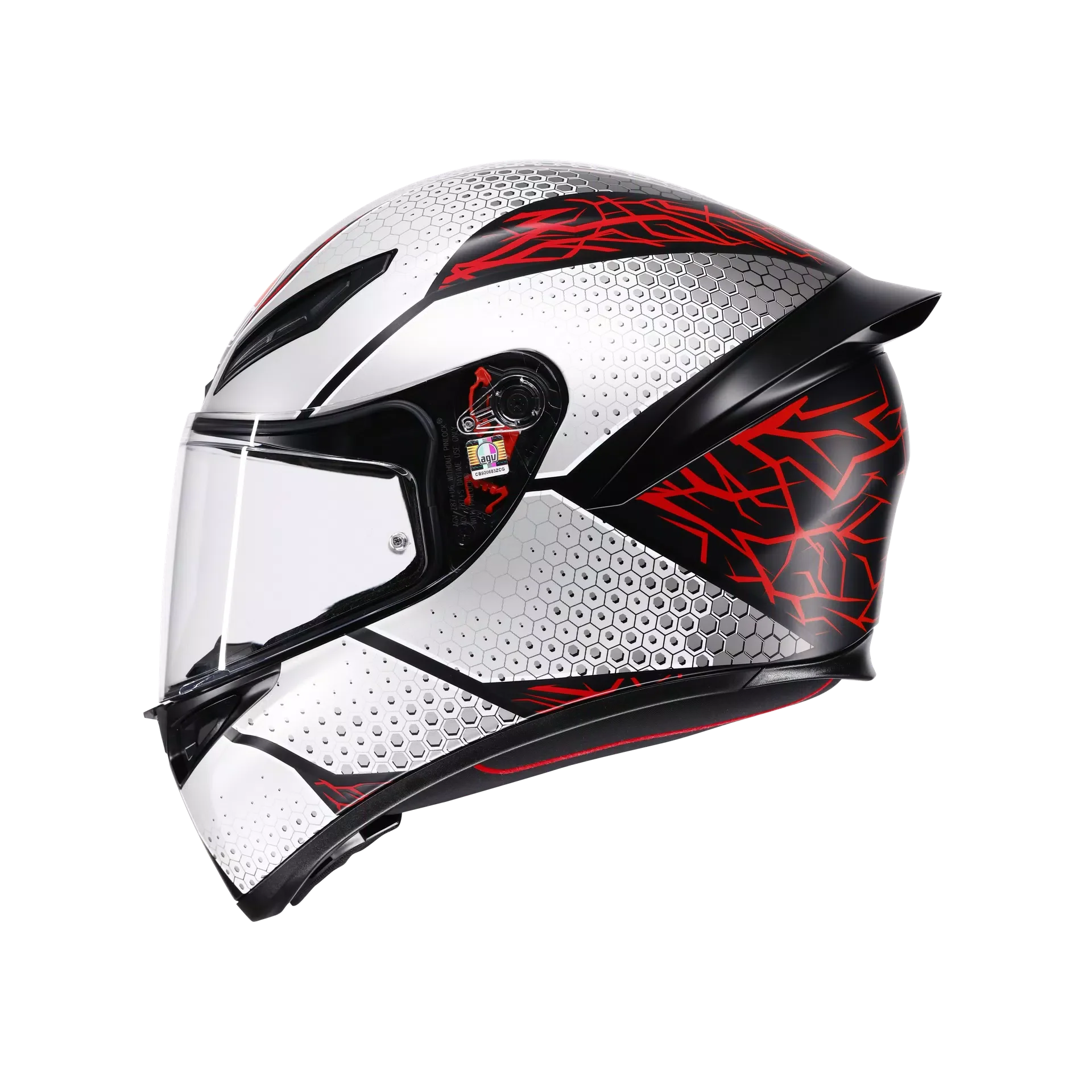 AGV K1 S Speedarmor Matt Black/Grey/Red Helmet