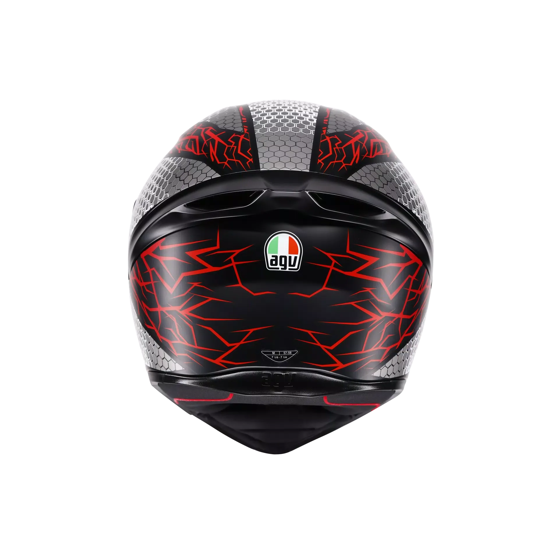 AGV K1 S Speedarmor Matt Black/Grey/Red Helmet