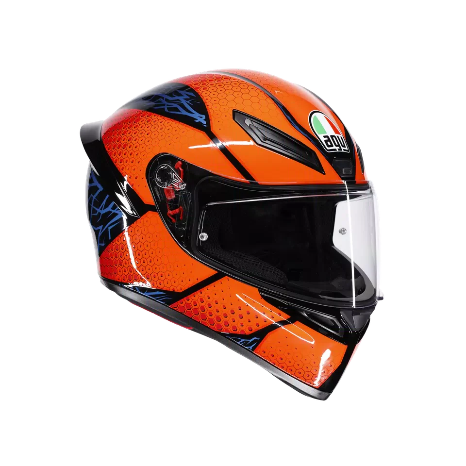 AGV K1 S Speedarmor Black/Orange/Blue Helmet