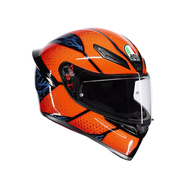 AGV K1 S Speedarmor Black/Orange/Blue Helmet
