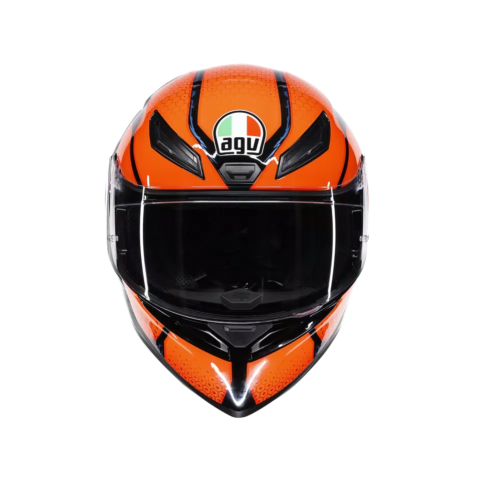 AGV K1 S Speedarmor Black/Orange/Blue Helmet