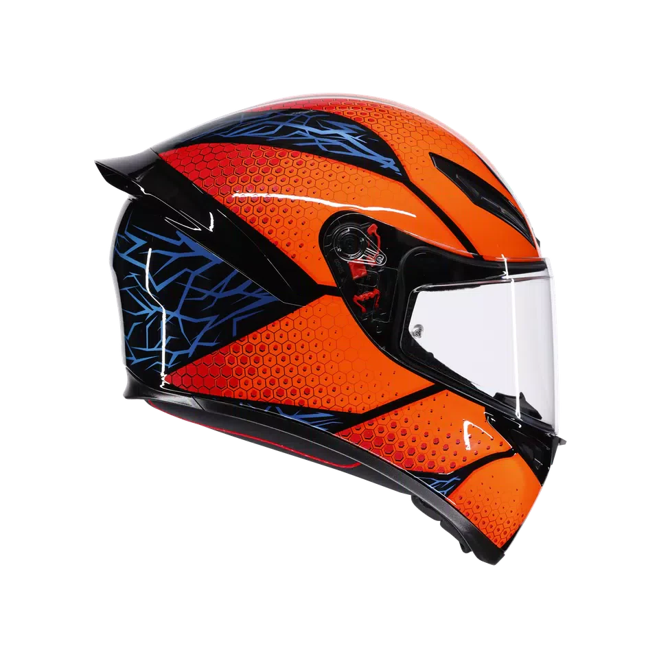 AGV K1 S Speedarmor Black/Orange/Blue Helmet