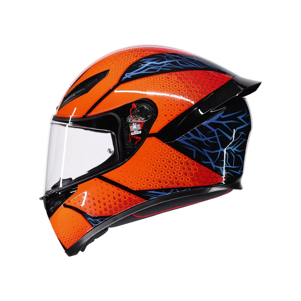 AGV K1 S Speedarmor Black/Orange/Blue Helmet