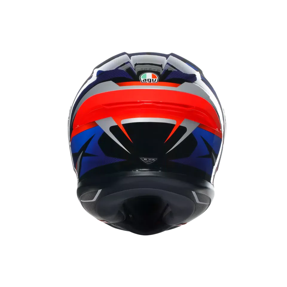 AGV K6 S Slashcut Black/Blue/Red Helmet