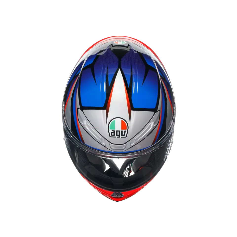 AGV K6 S Slashcut Black/Blue/Red Helmet