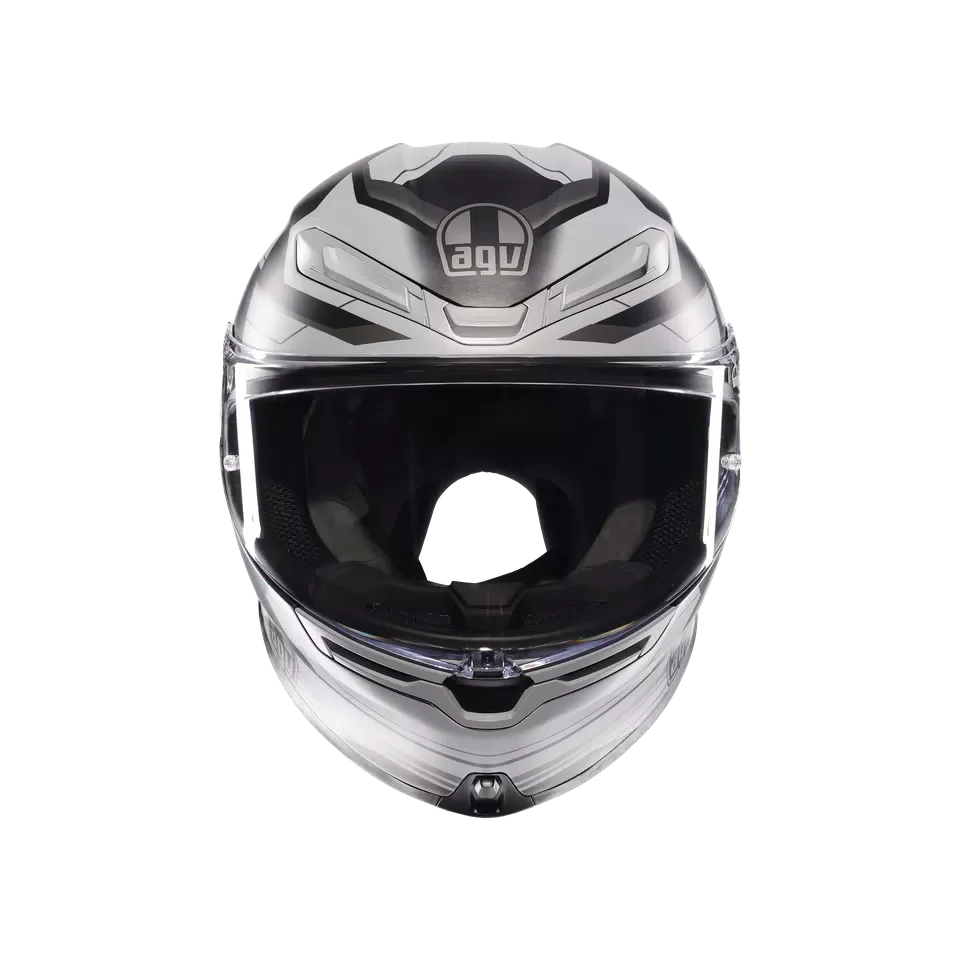 AGV K6 S Ultrasonic Matt Black/Grey Helmet