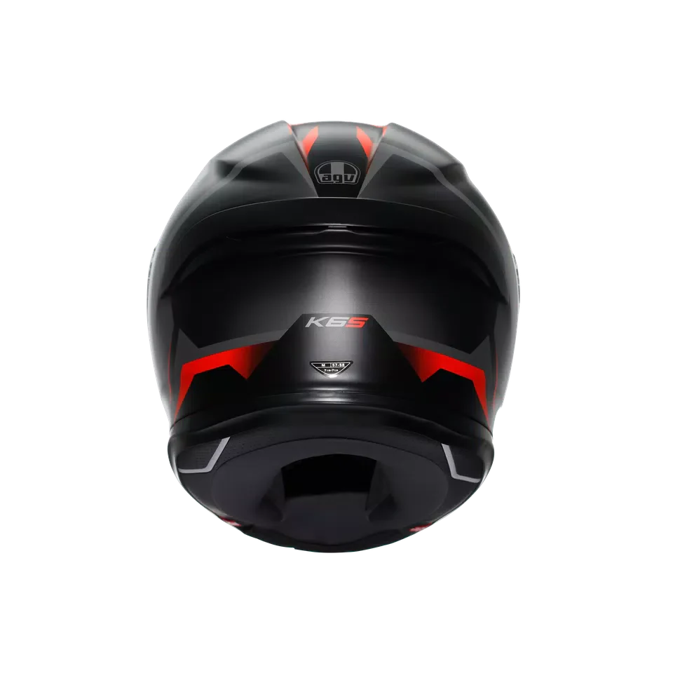 AGV K6 S Karve Matt Black/Grey/Red Helmet