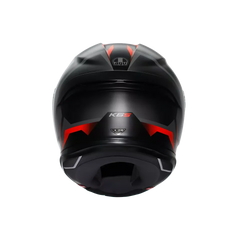 AGV K6 S Karve Matt Black/Grey/Red Helmet