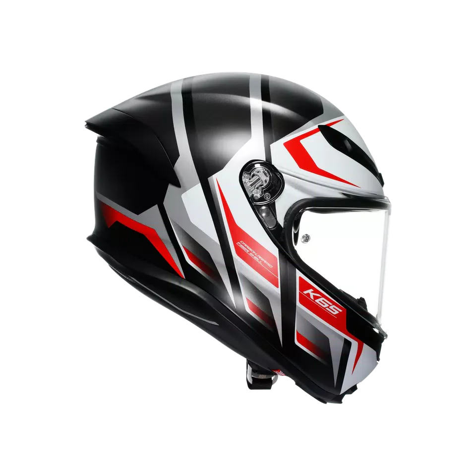 AGV K6 S Karve Matt Black/White/Red Helmet