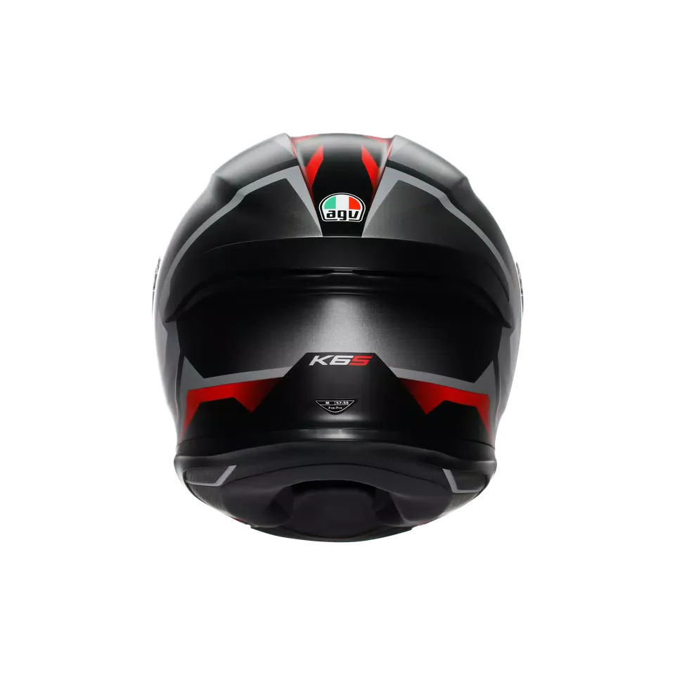 AGV K6 S Karve Matt Black/White/Red Helmet