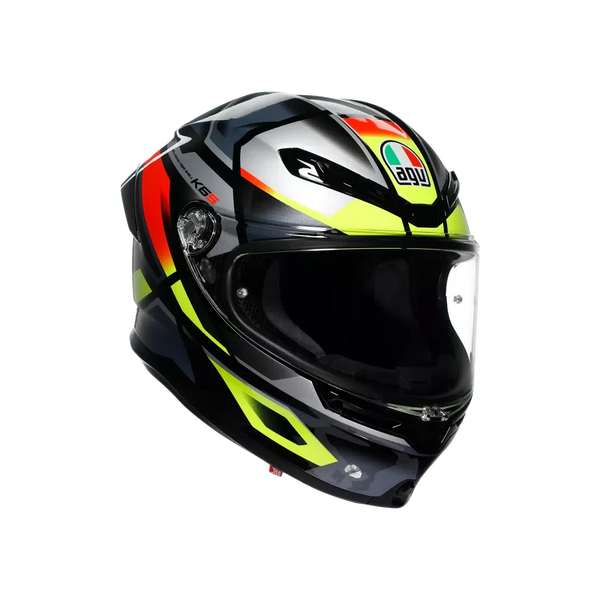 AGV K6 S Erazer Black/Red/Yellow Fluo Helmet