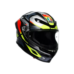 AGV K6 S Erazer Black/Red/Yellow Fluo Helmet