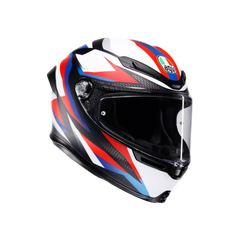 AGV K6 S Timewarp Matt Black/Red/Blue Helmet