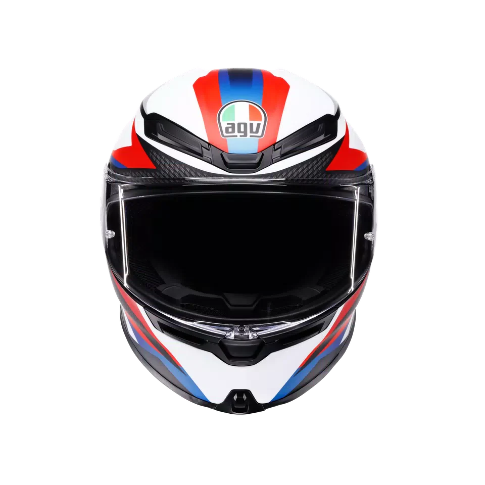 AGV K6 S Timewarp Matt Black/Red/Blue Helmet