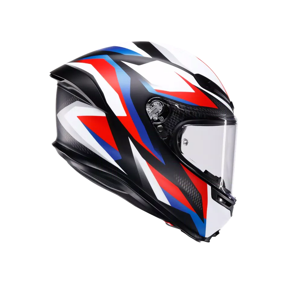AGV K6 S Timewarp Matt Black/Red/Blue Helmet