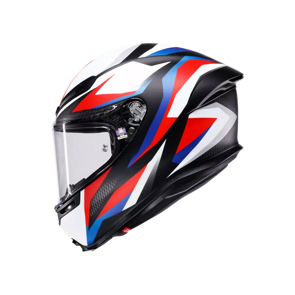 AGV K6 S Timewarp Matt Black/Red/Blue Helmet