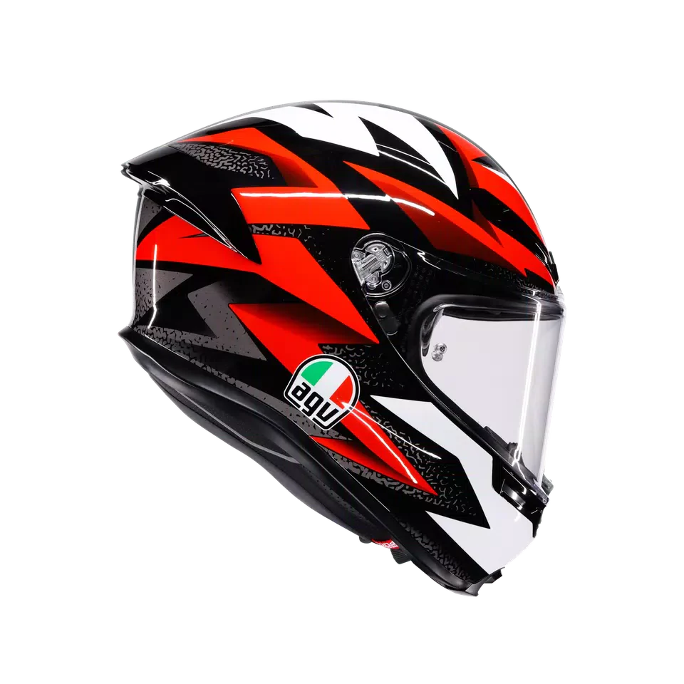 AGV K6 S Braven Black/Red/White Helmet