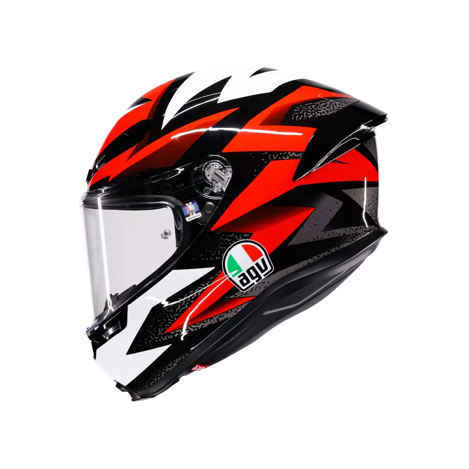 AGV K6 S Braven Black/Red/White Helmet