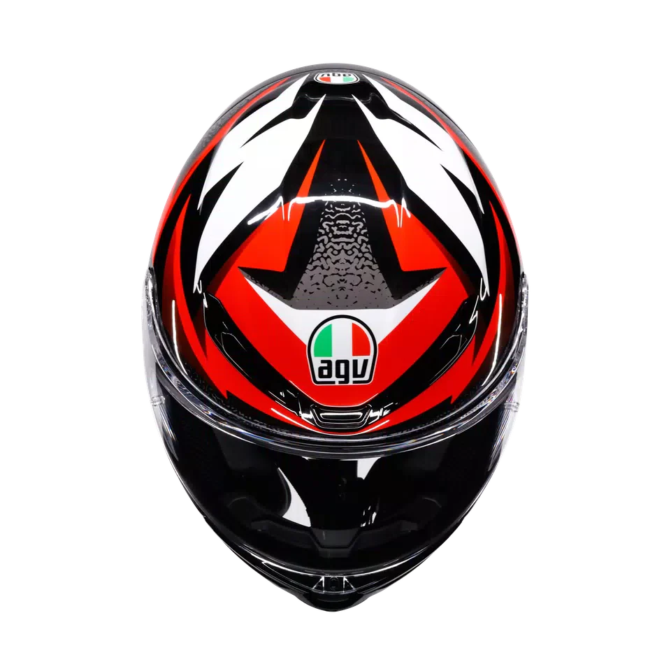 AGV K6 S Braven Black/Red/White Helmet