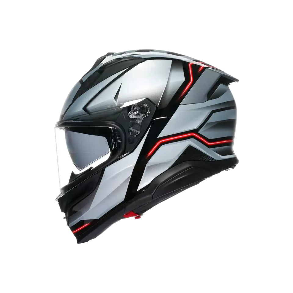 AGV K7 MPLK Jaeger Black/Silver Helmet