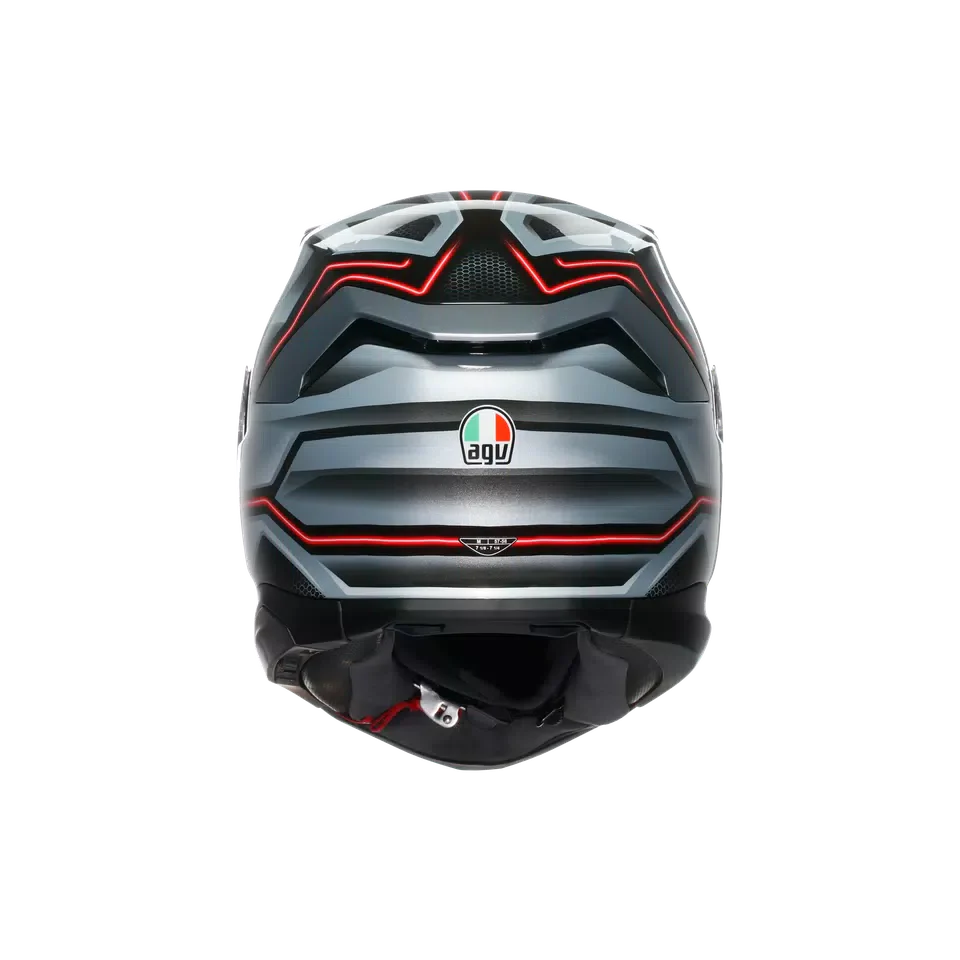 AGV K7 MPLK Jaeger Black/Silver Helmet