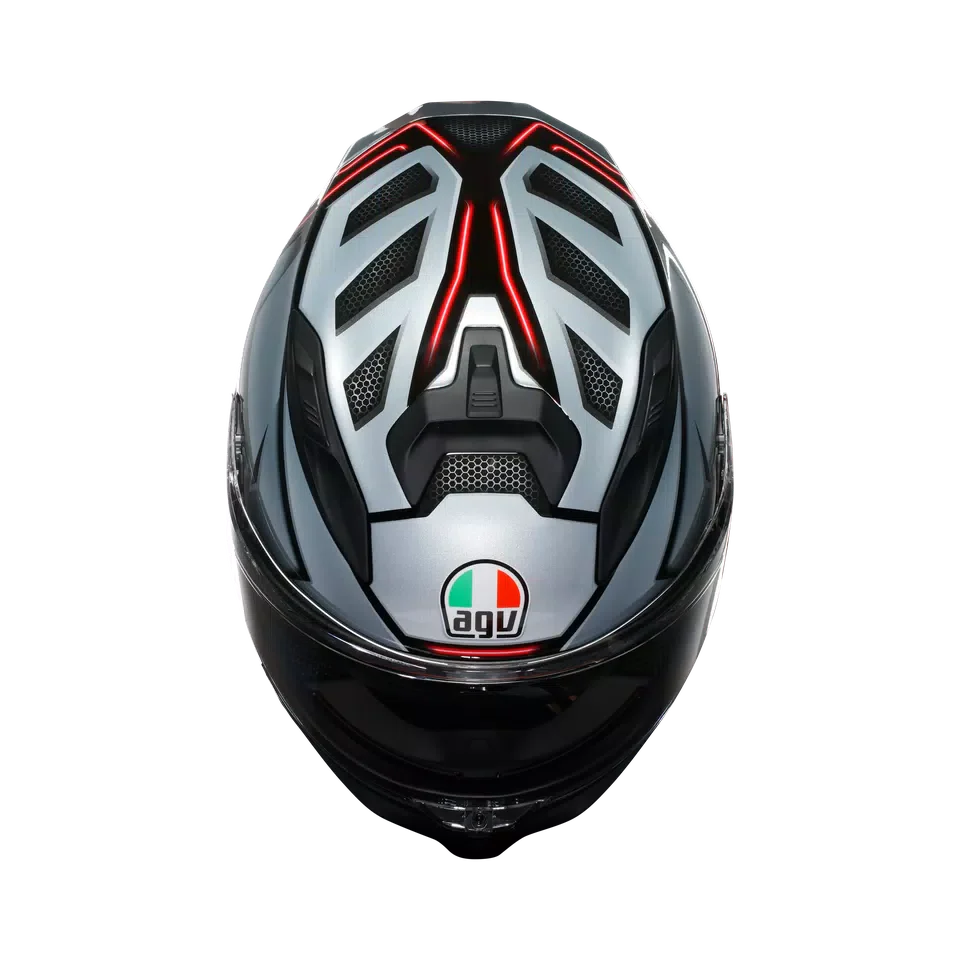 AGV K7 MPLK Jaeger Black/Silver Helmet