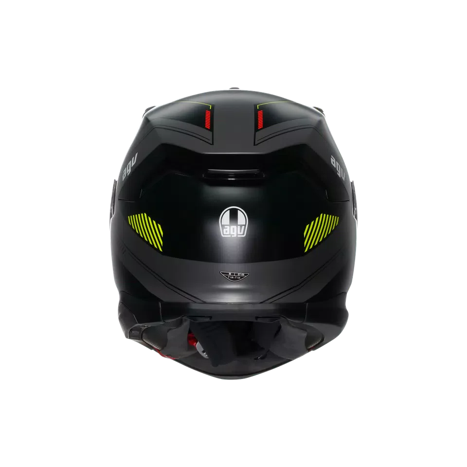 AGV K7 MPLK Kyber Matt Grey/Yellow Fluo Helmet