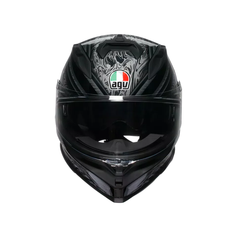AGV K7 MPLK Damascus Black/Silver Helmet