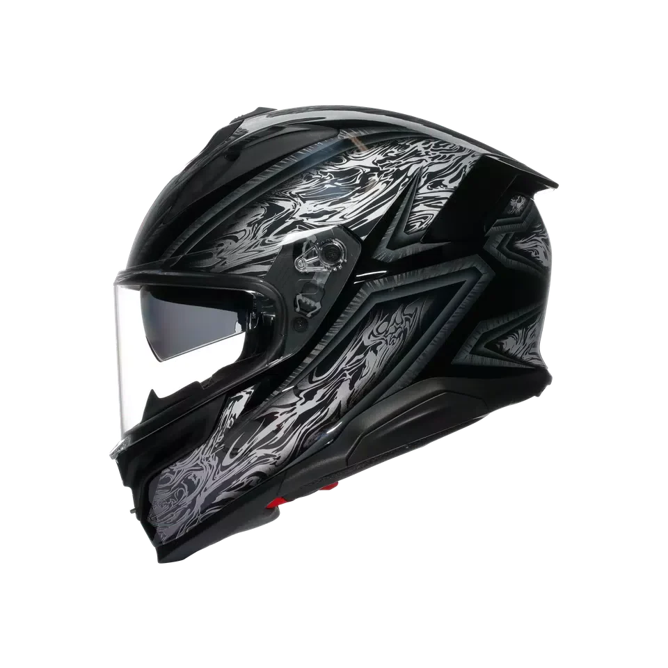 AGV K7 MPLK Damascus Black/Silver Helmet
