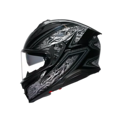 AGV K7 MPLK Damascus Black/Silver Helmet