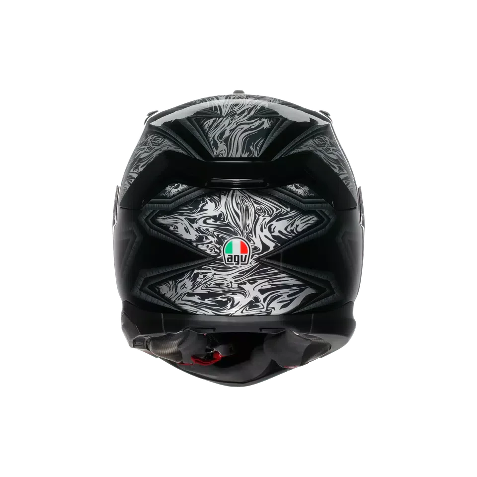 AGV K7 MPLK Damascus Black/Silver Helmet