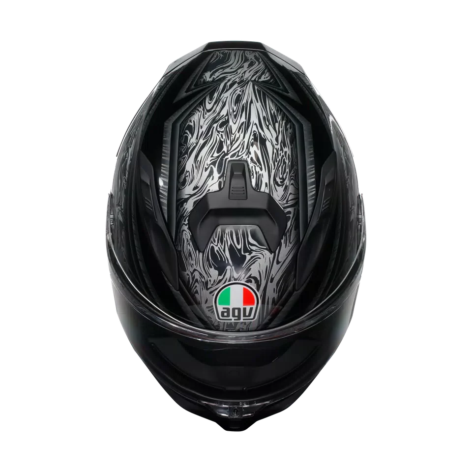 AGV K7 MPLK Damascus Black/Silver Helmet