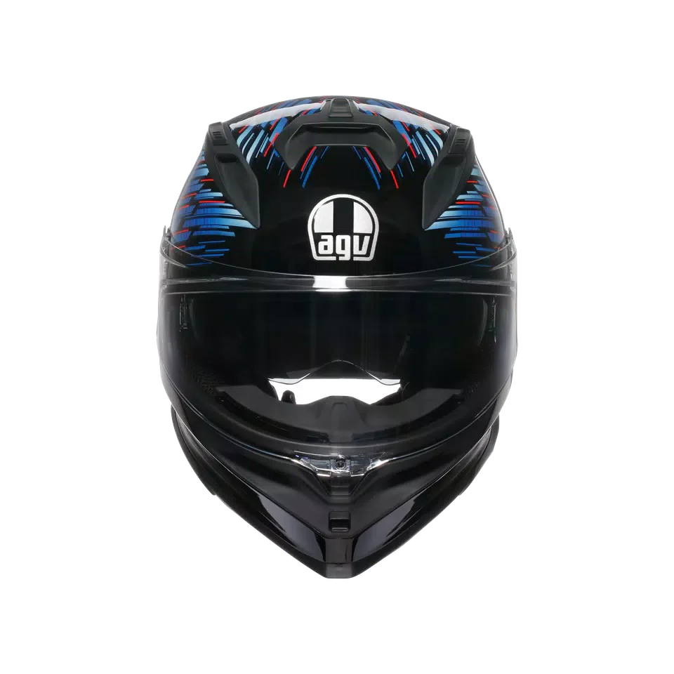 AGV K7 MPLK Genisys Matt Black/Blue/Grey Helmet