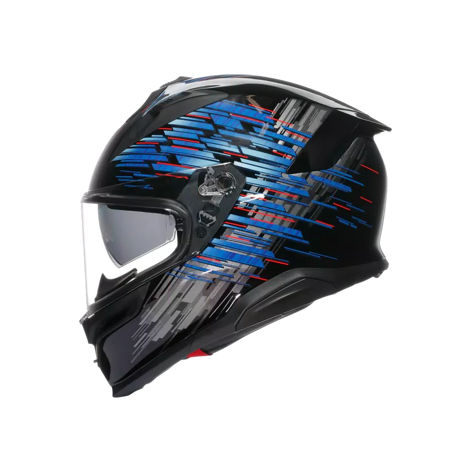 AGV K7 MPLK Genisys Matt Black/Blue/Grey Helmet