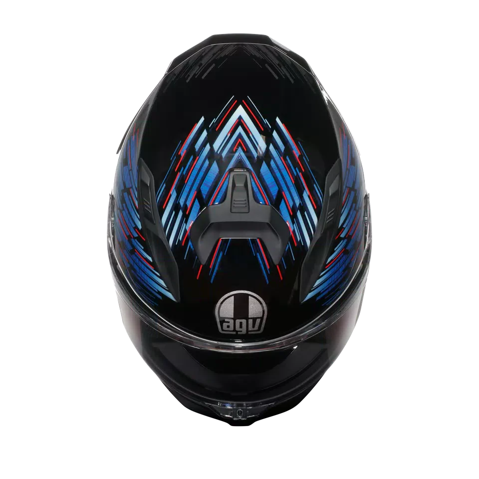 AGV K7 MPLK Genisys Matt Black/Blue/Grey Helmet