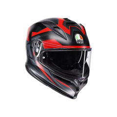 AGV K7 MPLK Glimpse Matt Black/Red Helmet