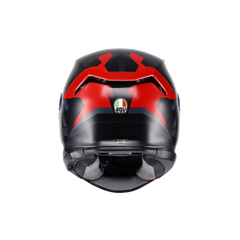 AGV K7 MPLK Glimpse Matt Black/Red Helmet