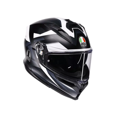AGV K7 MPLK Glimpse Matt Black/White Helmet