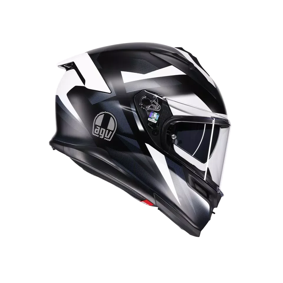 AGV K7 MPLK Glimpse Matt Black/White Helmet