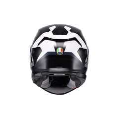 AGV K7 MPLK Glimpse Matt Black/White Helmet